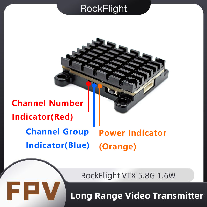 RockFlight TX663 VTX 5.8G 48CH - Fpv Drone Vtx incelemesi ve fiyatı