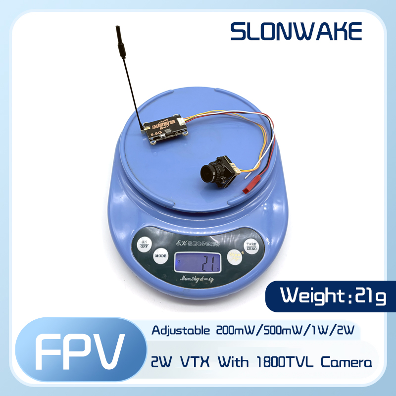 SLONWAKE 5.8G 56CH 2W verici V - Fpv Drone Vtx incelemesi ve fiyatı