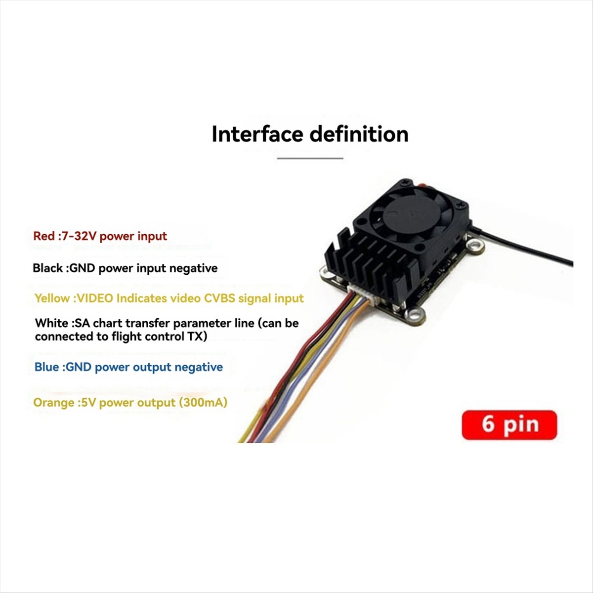 5.8G 2W VTX 2000mW FPV Video V - Fpv Drone Vtx incelemesi ve fiyatı
