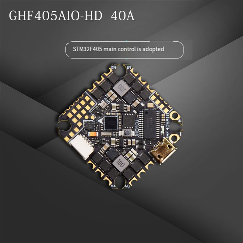 ABTI-GHF405AIO-HD 40A AIO Uçuş - Fpv Drone Flight Controller incelemesi ve fiyatı