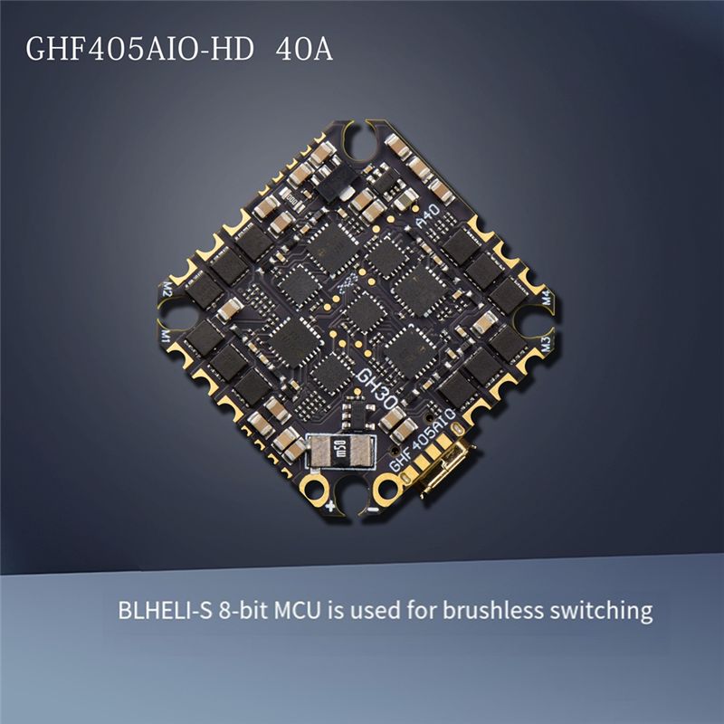ABTI-GHF405AIO-HD 40A AIO Uçuş - Fpv Drone Flight Controller incelemesi ve fiyatı