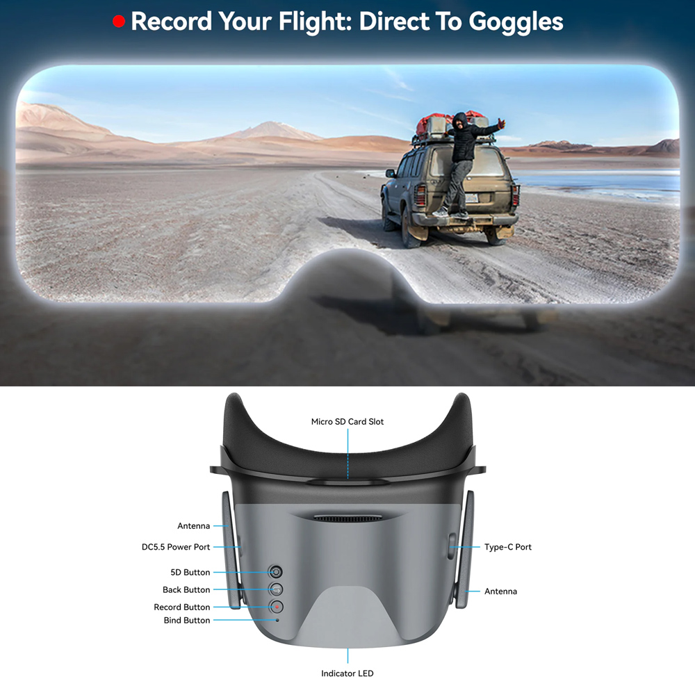 BETAFPV VR04 FPV Gözlükleri HD - Fpv Drone Goggles incelemesi ve fiyatı