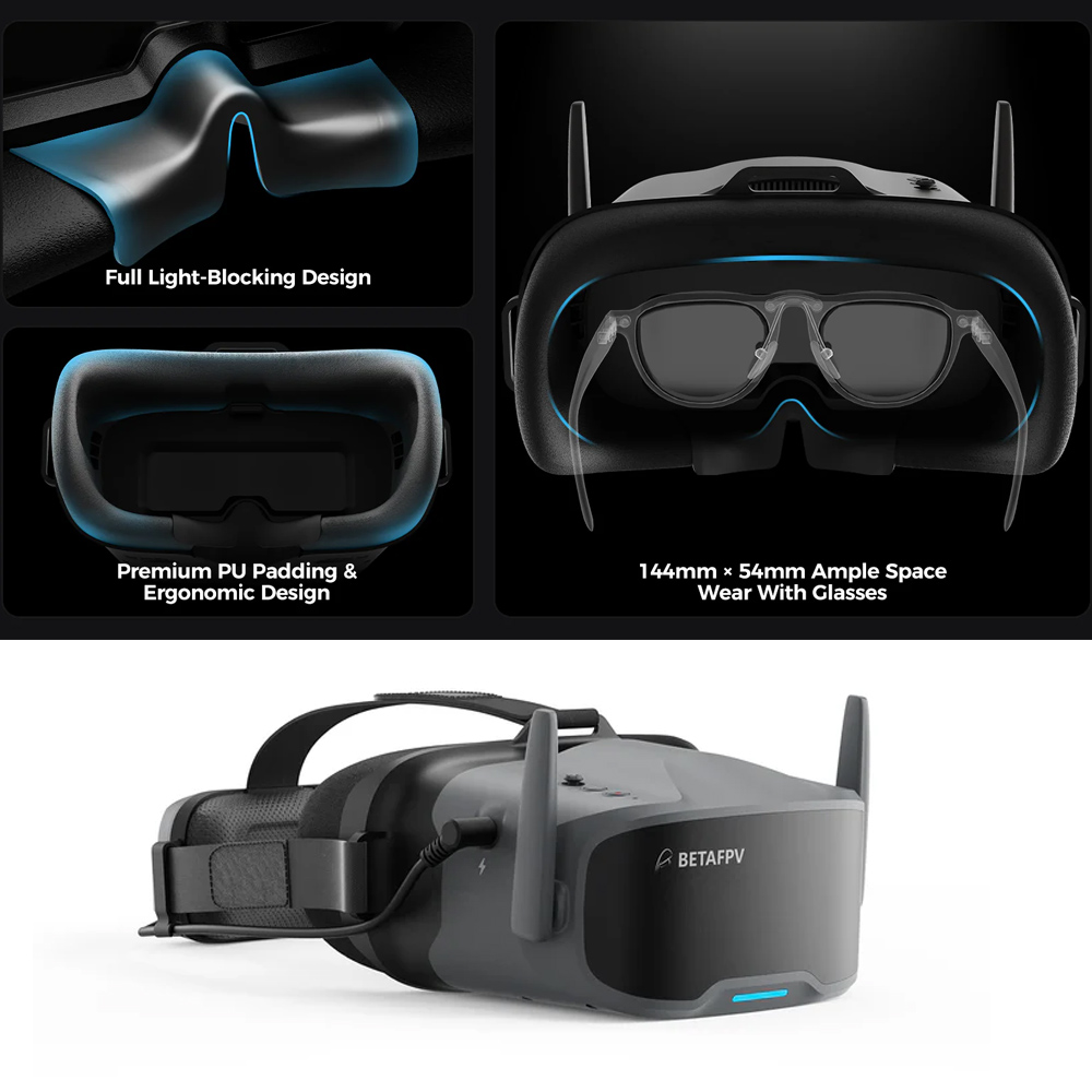BETAFPV VR04 FPV Gözlükleri HD - Fpv Drone Goggles incelemesi ve fiyatı