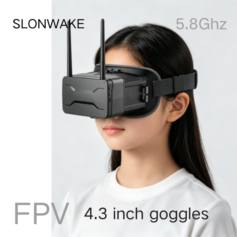 5.8G FPV Gözlüğü 4.3 İnç 480*2 - Fpv Drone Goggles incelemesi ve fiyatı