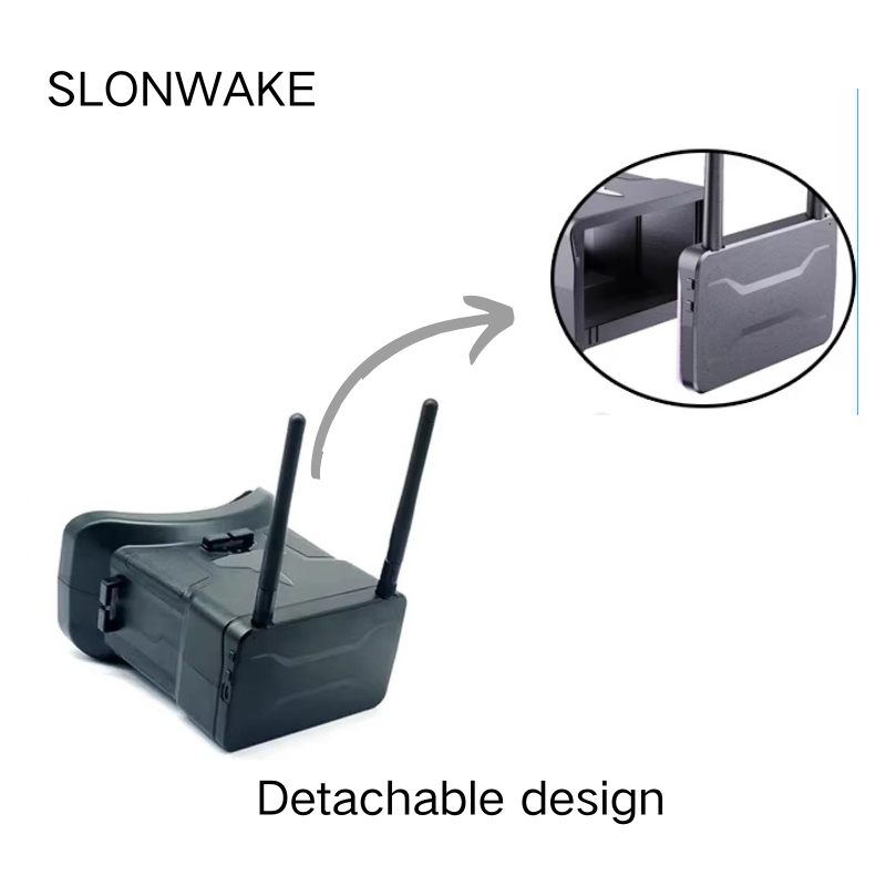 5.8G FPV Gözlüğü 4.3 İnç 480*2 - Fpv Drone Goggles incelemesi ve fiyatı