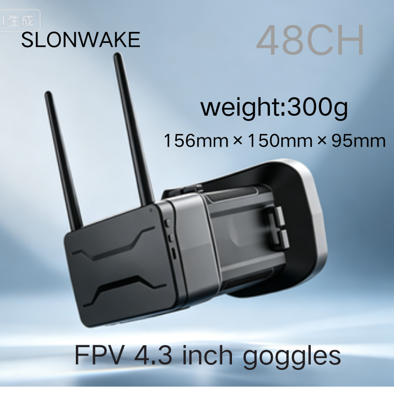 5.8G FPV Gözlüğü 4.3 İnç 480*2 - Fpv Drone Goggles incelemesi ve fiyatı